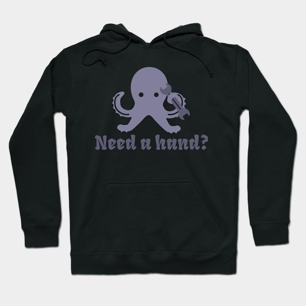 Do it yourself octopus Hoodie by Qwerdenker Music Merch